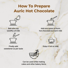 Auric | Drinking Hot Chocolate With Ashwagandha | 1000g