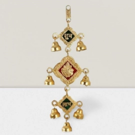 Ganesha Motif with Bells Door Hangings 