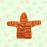 Happy Cultures | Gradient Orange Hoodie Sweater | 3-4 Year