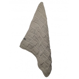 Happy Cultures Grey Baby Blanket | Handcrafted