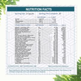 DHI Hair Vitamins | DHT Blocker | Combo | 60 Capsules