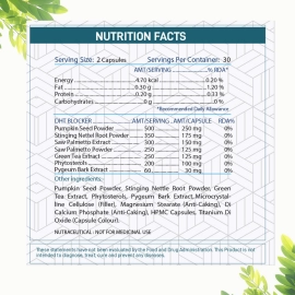 DHI Hair Vitamins | DHT Blocker | Combo | 60 Capsules