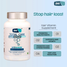DHI Hair Vitamins | DHT Blocker | Combo | 60 Capsules