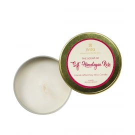 Jivisa | Himalayan Rose Premium Soy Wax Candle 