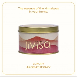 Jivisa | Himalayan Rose Premium Soy Wax Candle 