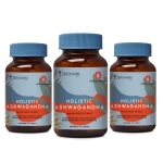 Zeroharm | Holistic Ashwagandha Stress & Anxiety Relief Tablets | 180 Tablets | 3 Bottle