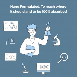 Zeroharm  | Holistic Calcium Tablets | With Vitamin D3, K2-7, Magnesium & Phosphorous | 120 Tablets