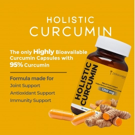 Zeroharm | Holistic Curcumin Capsules |  Immunity Booster | 90 Capsules | 2 Pack