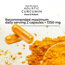 Zeroharm | Holistic Curcumin Capsules |  Immunity Booster | 90 Capsules | 2 Pack