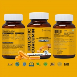 Zeroharm | Holistic Curcumin Capsules |  Immunity Booster | 90 Capsules | 2 Pack