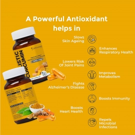Zeroharm | Holistic Curcumin Capsules |  Immunity Booster | 90 Capsules | 2 Pack