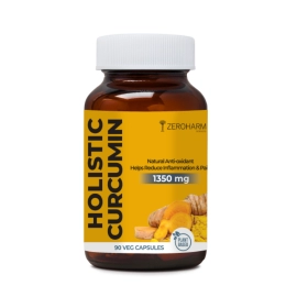 Zeroharm | Holistic Curcumin Capsules |  Immunity Booster | 90 Capsules | 1 Pack