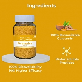Zeroharm | Holistic Curcumin Granules With Peptides Curcumin | Immunity Booster | 3 Pack