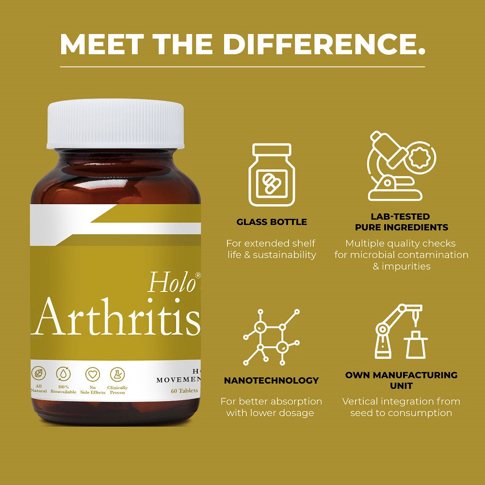 Holo Arthritis Enriched With Vitamin D3 And Vitamin K27