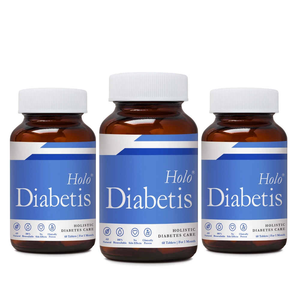 Holo Diabetis  Blood Sugar Control Tablets | 180 Tablets | 3 Bottle