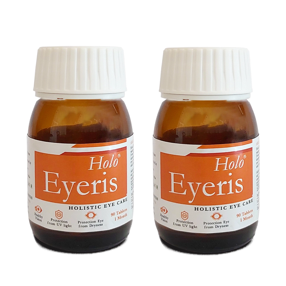 Holo Eyeris Holistic Eye Care |  With Lutein & Zeaxanthin | 180 Tablets