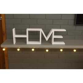 Barish Handcrafted Decor Love Table Shelf | Home Decor | White