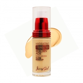 Jersy Girl Hydrating Foundation | Reborn Age Moisturizing & Glow Makeup | 30ml | Shade 02 | Medium Skin Tone