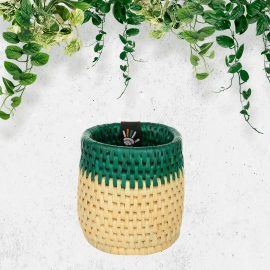 Happy Cultures | Iconic Green Pen Stand | Handcrafted