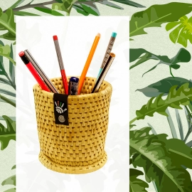 Happy Cultures | Iconic Natural Pen Stand | Handcrafted