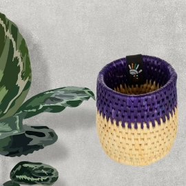 Happy Cultures | Iconic Purple Pen Stand | Handcrafted