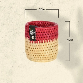 Happy Cultures | Iconic Red Pen Stand | Handcrafted