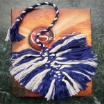 Happy Cultures Indigo Blue And White Bookmark | Handcrafted