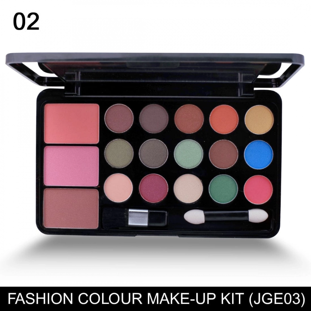 JG 2 IN 1 MASTER MAKEUP PALETTE | EYESHADOW & BLUSHER | 24G | SH02