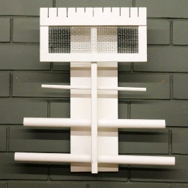 Barish Handcrafted Decor Jewellery Organiser For Home | White