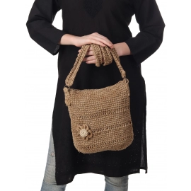 Happy Cultures | Jute Crocheted Messenger Bag | Handcrafted