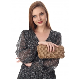 Happy Cultures | Jute Crocheted Pouch | Handcrafted