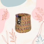 Happy Cultures | Jute Pen Stand | Handcrafted