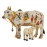 Kamdhenu Cow With Calf 20cm | God Figure Hand Painted | Polyresin | Showpiece