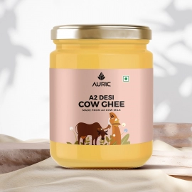 Auric | Pure A2 Cow Ghee | From The Land Of Lord Krishna | 3 Liters