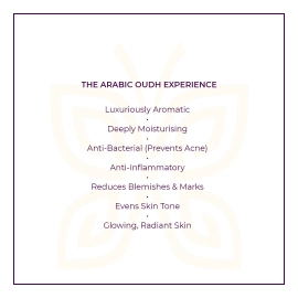 Jivisa Arabic Oudh Ayurvedic Soap | 100g