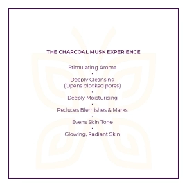 Jivisa | Charcoal Musk Ayurvedic Soap | 100g