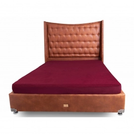 Sleepcosee | Mattress Protector For Your Mattress Protection | Twin Bed | 75" x 48" Inch | Maroon