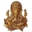 Metal Ganesh Idol Statue | Wall Hanging For Home Decor | Golden  | 11Inch