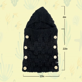 Happy Cultures | Midnight Black Baby Sleeping Bag | Handcrafted