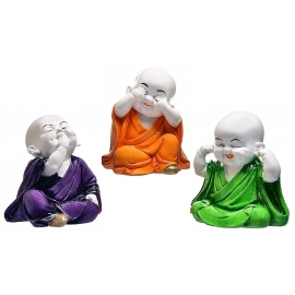 Monk Lamba Decorative Showpiece 