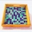 Barish Handcrafted Decor Mosaic Tray | Check Box Design | Blue