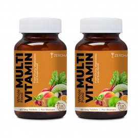 Zeroharm | Whole Food Women Multivitamin & Multimineral Tablets | 180 Tablets