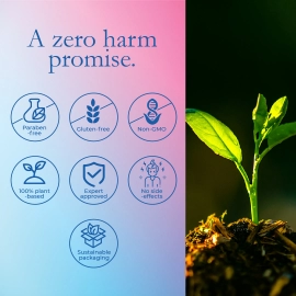 Zeroharm | Nano Biotin 5000 MCG |  For Hair, Skin And Nails | 120 Tablets