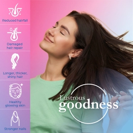 Zeroharm | Nano Biotin 5000 MCG |  For Hair, Skin And Nails | 120 Tablets