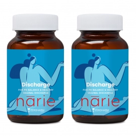 Zeroharm | Narie Discharge supplement | For healthy White Discharge | 120 Capsules