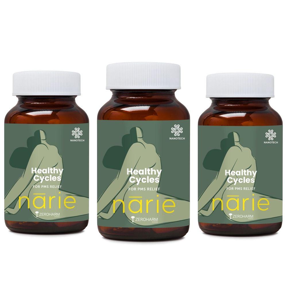 Zeroharm | Narie Healthy Cycles Tablets | Hormonal Balance | 180 Tablets