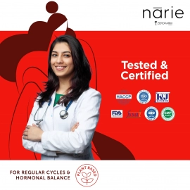 Zeroharm | Narie PCOS/PCOD Care Tablets | High Energy & Better Mood | 180 Tablets