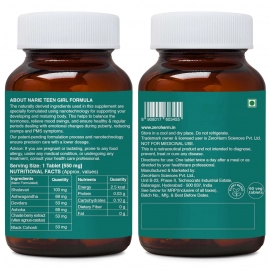 Zeroharm | Narie Teen Girl Formula Tablets | For Regular Periods | 180 Tablets