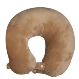 Sleepcosee | Neck Pillow For Neck Support | Choco Brown