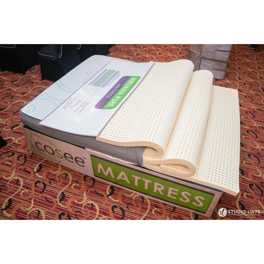 Sleepcosee | Nirvana Pure Mattress | 78x36 | 6 inch